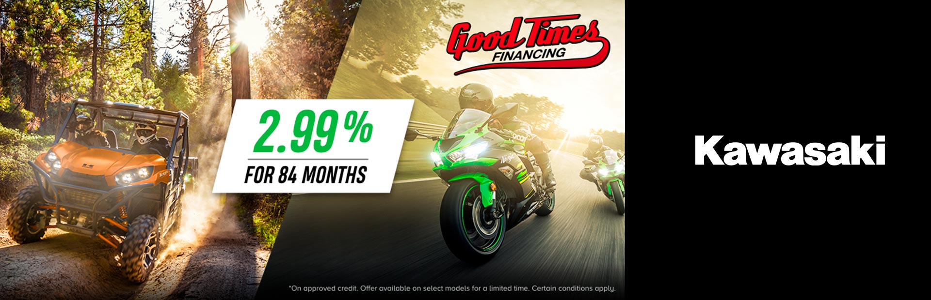 Kawasaki: Good Times Financing